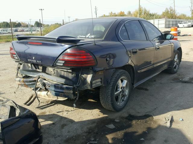 1G2NG52E84M595853 - 2004 PONTIAC GRAND AM S BLUE photo 4