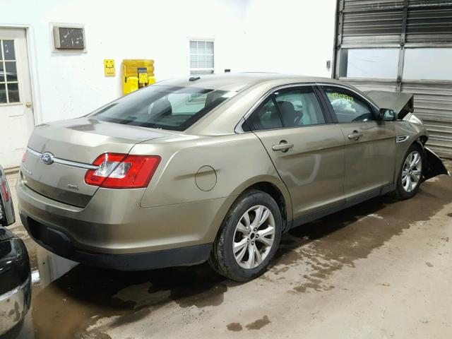 1FAHP2EW5CG134110 - 2012 FORD TAURUS SEL GREEN photo 4