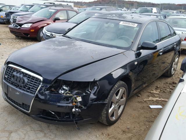 WAUDH74FX8N026408 - 2008 AUDI A6 3.2 QUA BLACK photo 2