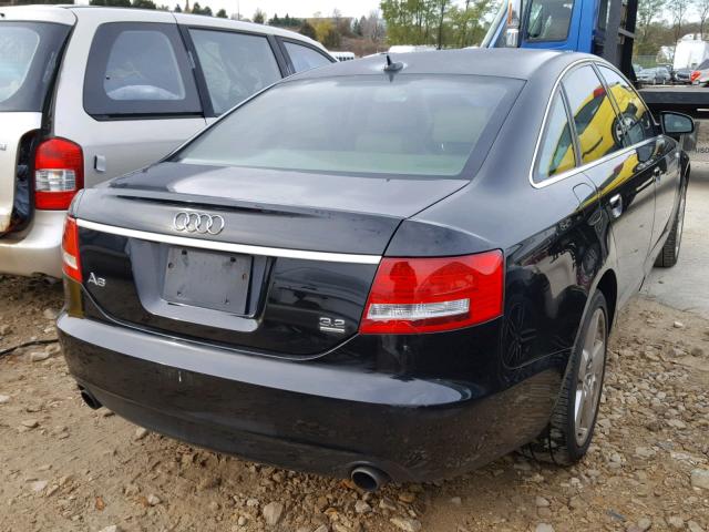 WAUDH74FX8N026408 - 2008 AUDI A6 3.2 QUA BLACK photo 4