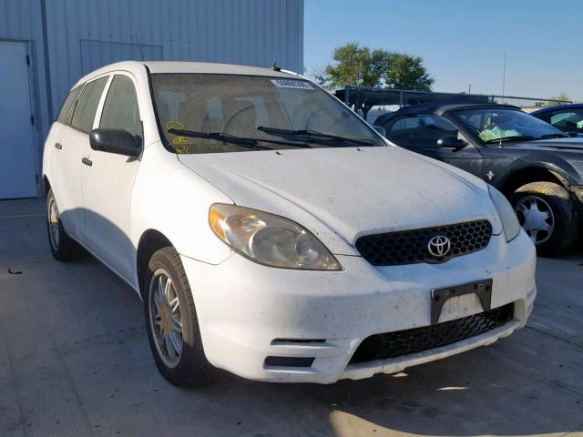 2T1KR32E23C053995 - 2003 TOYOTA MATRIX 白色 照片 1
