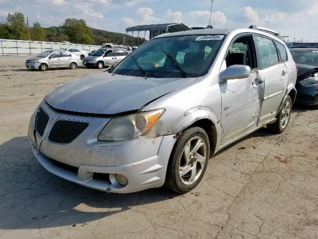 5Y2SL63825Z479318 - 2005 PONTIAC VIBE SILVER photo 2