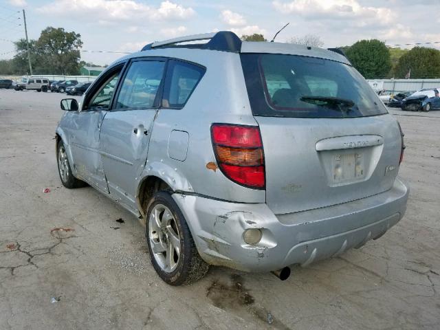 5Y2SL63825Z479318 - 2005 PONTIAC VIBE SILVER photo 3