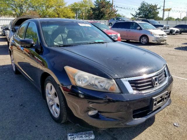 1HGCP36889A048426 - 2009 HONDA ACCORD EXL BLACK photo 1