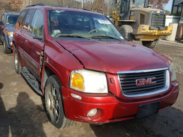 1GKDT13S922278211 - 2002 GMC ENVOY RED photo 1