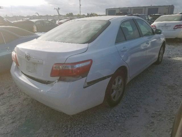 4T1BE46K97U596315 - 2007 TOYOTA CAMRY NEW WHITE photo 4