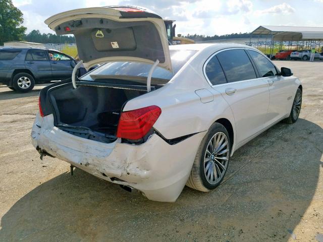 WBAKB4C50BC575070 - 2011 BMW 740 LI WHITE photo 4