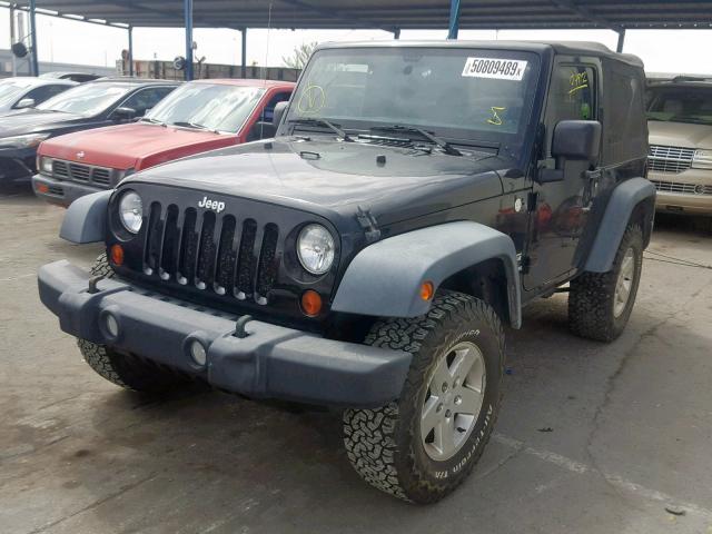 1J4GA2D12BL502451 - 2011 JEEP WRANGLER S BLACK photo 2