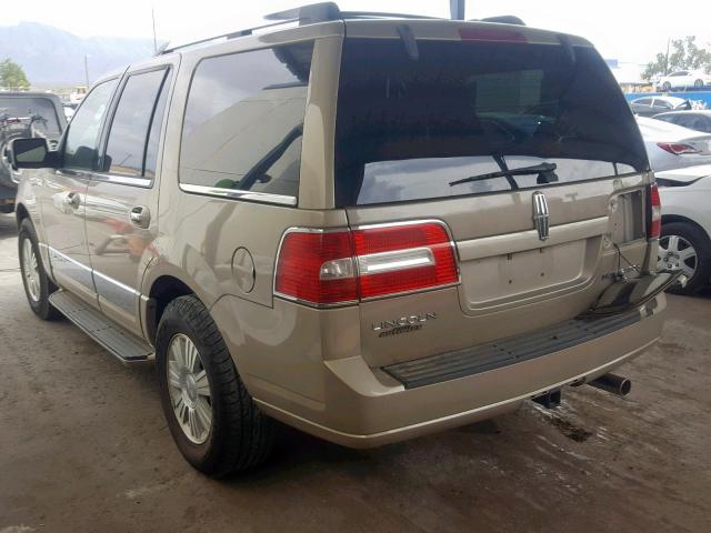 5LMFU275X8LJ02257 - 2008 LINCOLN NAVIGATOR BEIGE photo 3