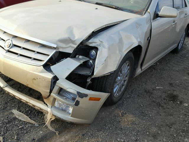 1G6DW677770153851 - 2007 CADILLAC STS BEIGE photo 9