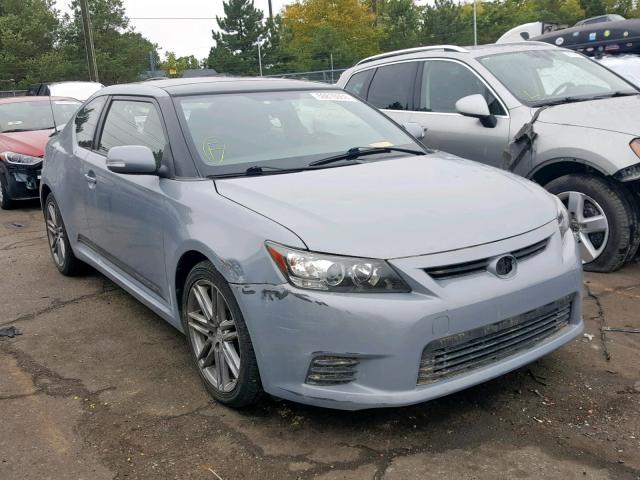 JTKJF5C78D3048609 - 2013 TOYOTA SCION TC ნაცრისფერი ფოტო 1