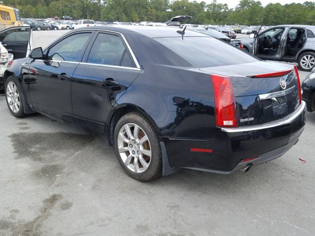 1G6DP57VX80113738 - 2008 CADILLAC CTS HI FEA BLACK photo 3