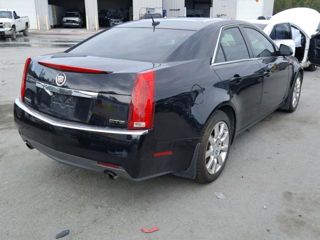 1G6DP57VX80113738 - 2008 CADILLAC CTS HI FEA BLACK photo 4