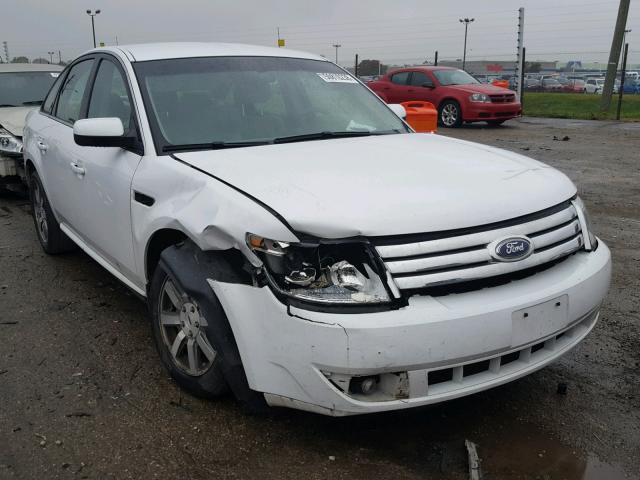 1FAHP24W48G126864 - 2008 FORD TAURUS SEL WHITE photo 1