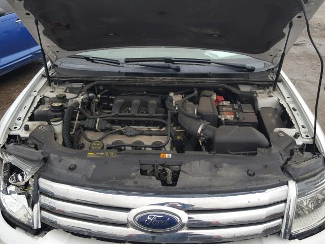 1FAHP24W48G126864 - 2008 FORD TAURUS SEL WHITE photo 7