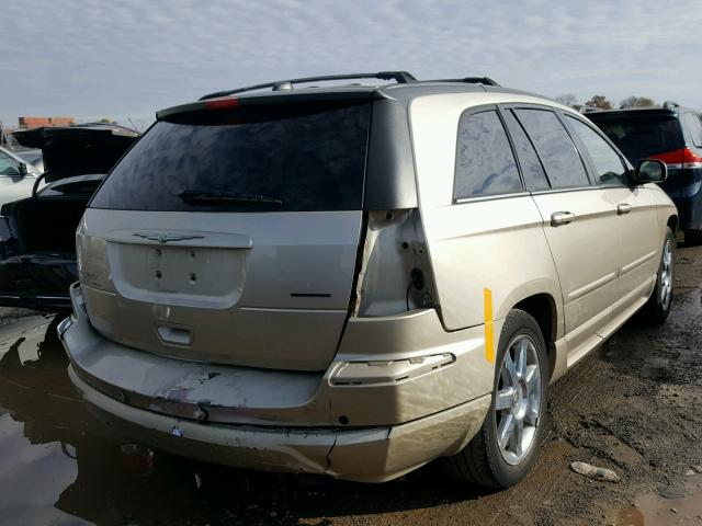 2C8GF78415R275904 - 2005 CHRYSLER PACIFICA L TAN photo 4