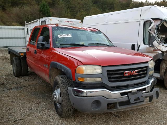 1GDJK33294F229160 - 2004 GMC NEW SIERRA RED photo 1