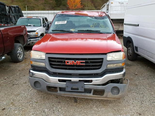 1GDJK33294F229160 - 2004 GMC NEW SIERRA RED photo 9