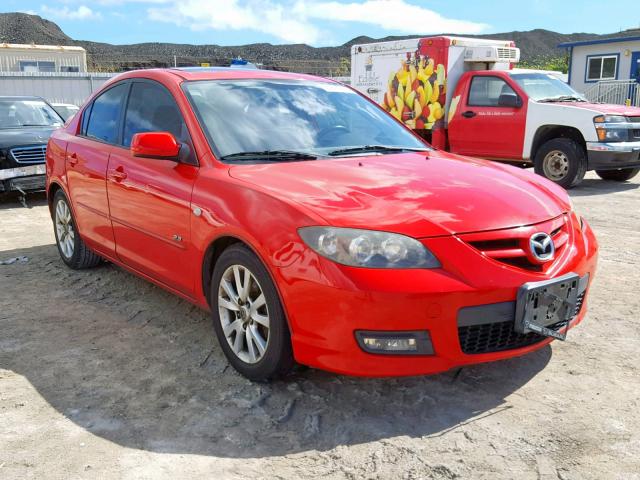 JM1BK323371664356 - 2007 MAZDA 3 S RED photo 1