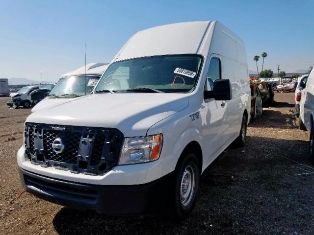 1N6BF0LY1FN801019 - 2015 NISSAN NV 2500 WHITE photo 2