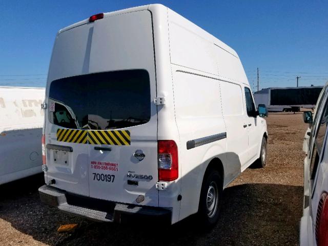 1N6BF0LY1FN801019 - 2015 NISSAN NV 2500 WHITE photo 4