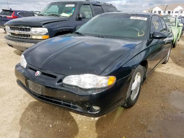 2G1WX12K539421788 - 2003 CHEVROLET MONTE CARL შავი ფოტო 2