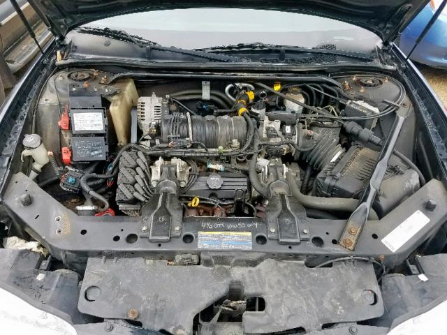 2G1WX12K539421788 - 2003 CHEVROLET MONTE CARL შავი ფოტო 7