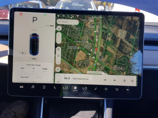 5YJ3E1EA7JF032565 - 2018 TESLA MODEL 3 ლურჯი ფოტო 9