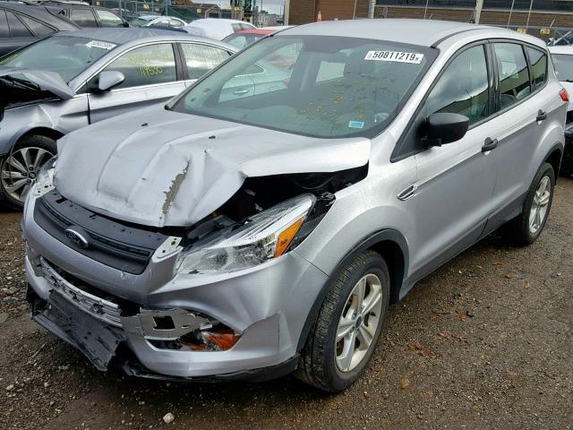 1FMCU0F72GUB90761 - 2016 FORD ESCAPE S SILVER photo 2