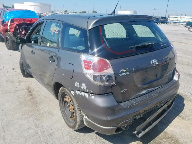 2T1KR32E67C665333 - 2007 TOYOTA COROLLA MA GRAY photo 3