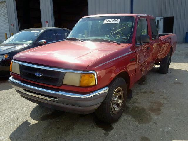 1FTCR14U9TPB55230 - 1996 FORD RANGER SUP MAROON photo 2