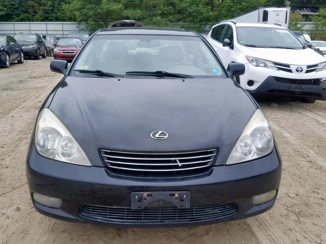 JTHBF30G120086961 - 2002 LEXUS ES 300 BLACK photo 10