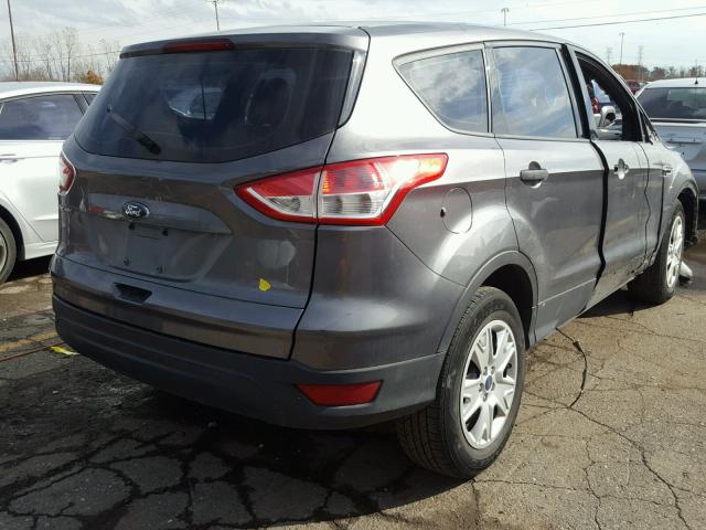 1FMCU0F77DUA11481 - 2013 FORD ESCAPE S GRAY photo 4