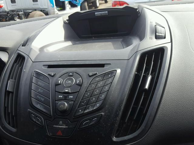 1FMCU0F77DUA11481 - 2013 FORD ESCAPE S GRAY photo 9