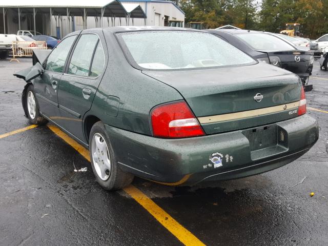 1N4DL01D11C123015 - 2001 NISSAN ALTIMA XE GREEN photo 3