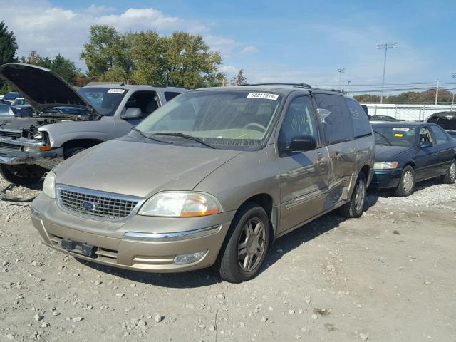 2FMZA52411BB70025 - 2001 FORD WINDSTAR S TAN photo 2