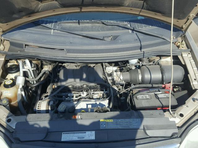 2FMZA52411BB70025 - 2001 FORD WINDSTAR S TAN photo 7