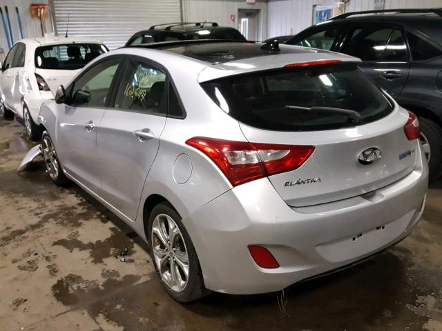 KMHD35LE5DU053980 - 2013 HYUNDAI ELANTRA GT SILVER photo 3