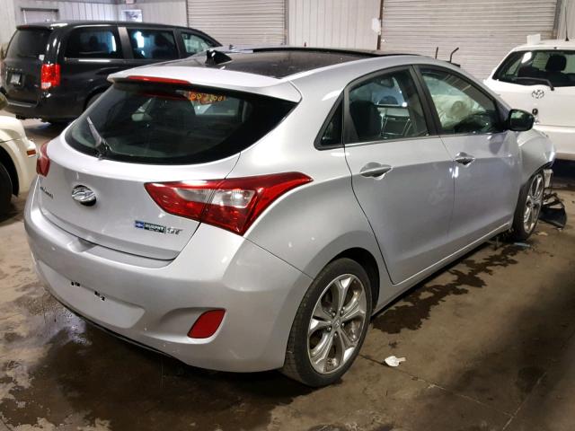 KMHD35LE5DU053980 - 2013 HYUNDAI ELANTRA GT SILVER photo 4