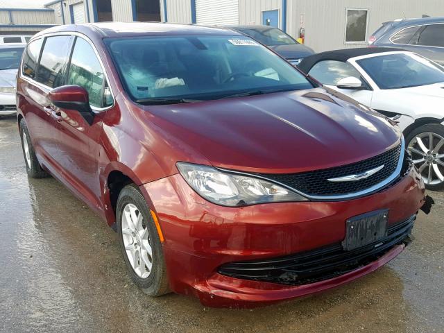 2C4RC1CG0JR101379 - 2018 CHRYSLER PACIFICA L RED photo 1