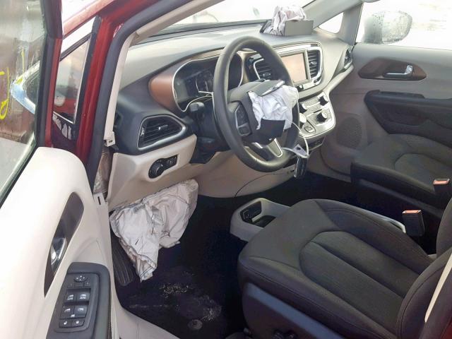 2C4RC1CG0JR101379 - 2018 CHRYSLER PACIFICA L RED photo 9
