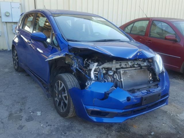 3N1CE2CP6HL357767 - 2017 NISSAN VERSA NOTE BLUE photo 1