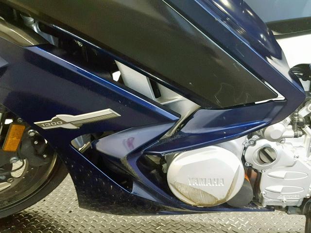 JYARP30E0GA000192 - 2016 YAMAHA FJR1300 AE BLUE photo 6