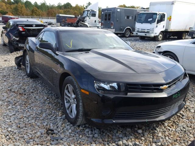 2G1FB1E33F9288603 - 2015 CHEVROLET CAMARO LS BLACK photo 1