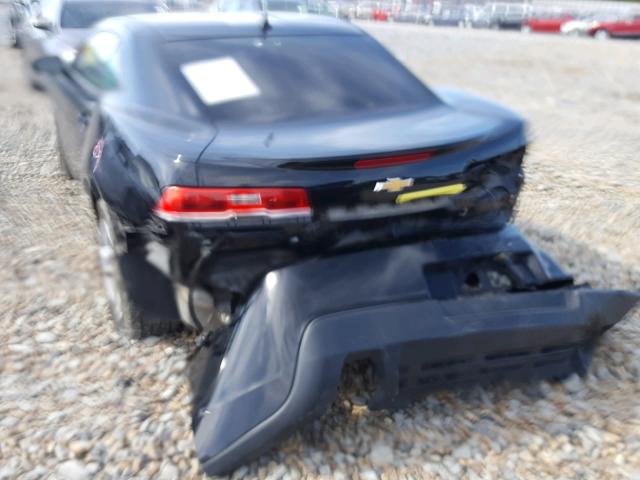 2G1FB1E33F9288603 - 2015 CHEVROLET CAMARO LS BLACK photo 9