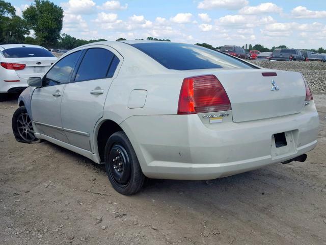 4A3AB46F34E145444 - 2004 MITSUBISHI GALANT ES WHITE photo 3