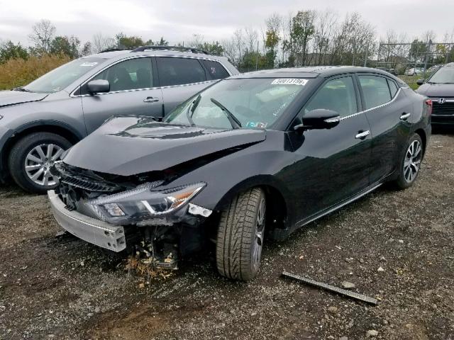 1N4AA6AP2HC414753 - 2017 NISSAN MAXIMA 3.5 BLACK photo 2