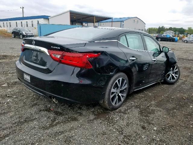 1N4AA6AP2HC414753 - 2017 NISSAN MAXIMA 3.5 BLACK photo 4