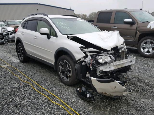 JF2GPAGC4D2859698 - 2013 SUBARU XV CROSSTR WHITE photo 1