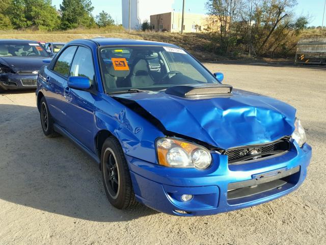 JF1GD29634G518788 - 2004 SUBARU IMPREZA WR BLUE photo 1